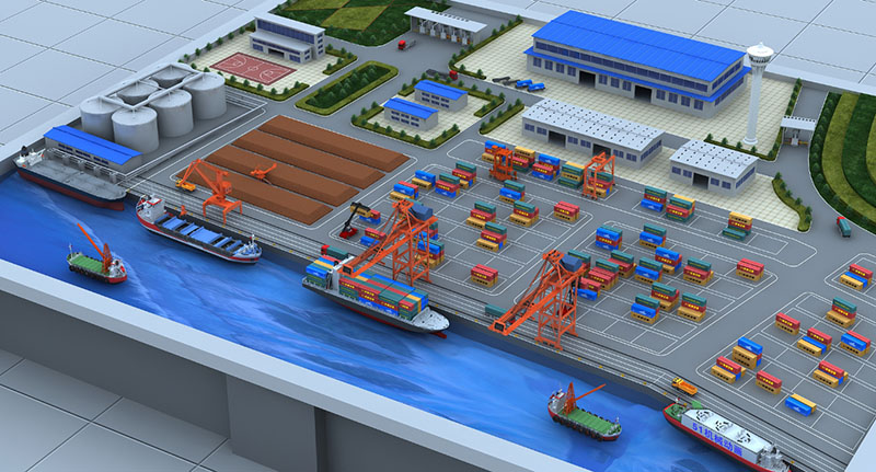 甘德县工业沙盘3