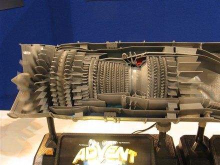 甘德县发动机模型