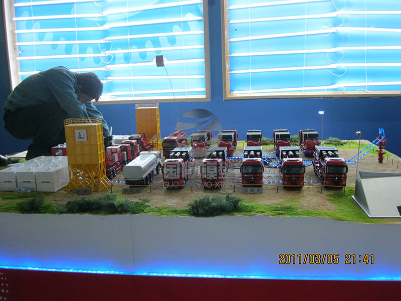 甘德县工业模型