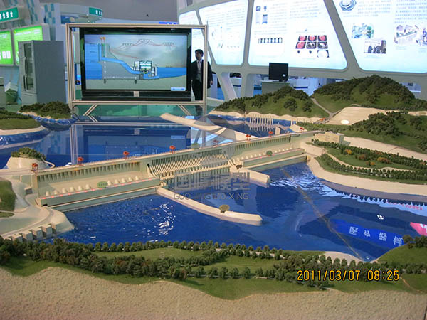 甘德县工业模型