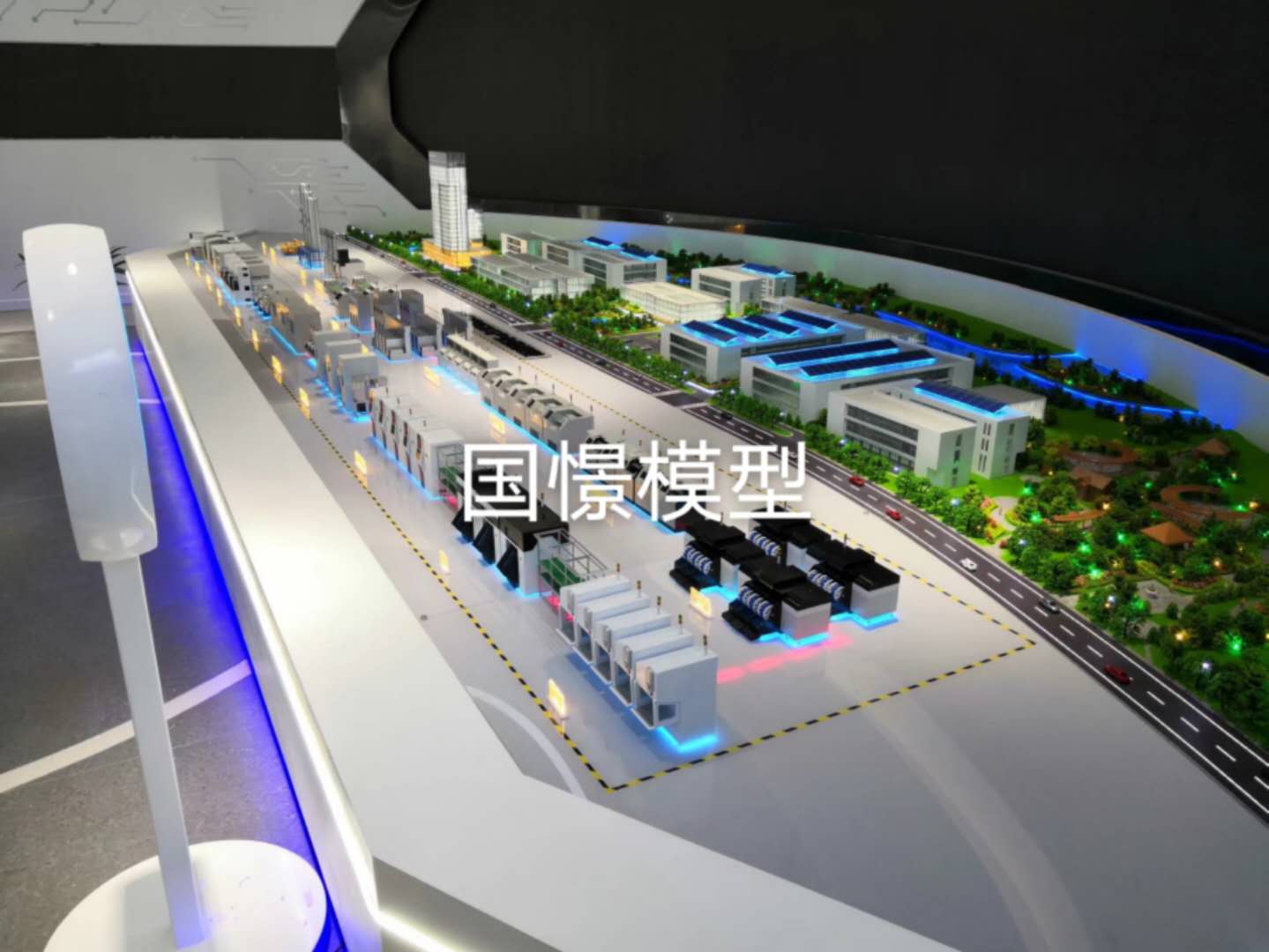 甘德县建筑模型