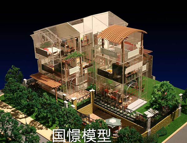 甘德县建筑模型
