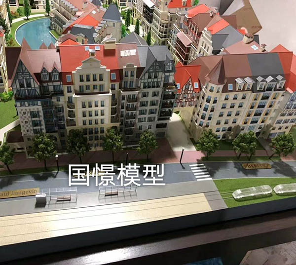 甘德县建筑模型
