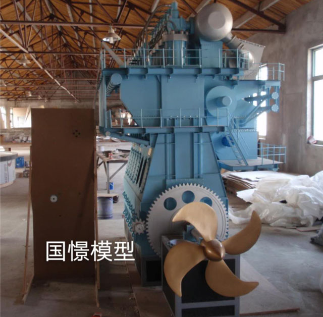 甘德县发动机模型