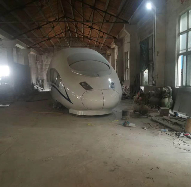 甘德县高铁模型