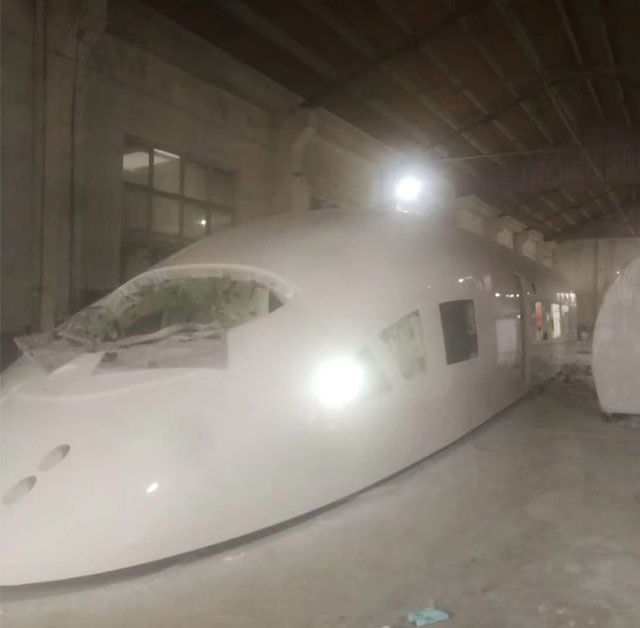 甘德县高铁模型